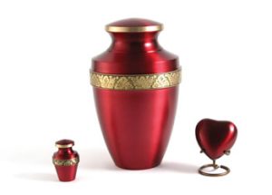Grecian Crimson Urn